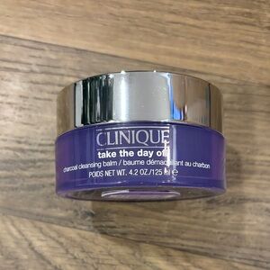Clinique Charcoal Silver and Purple Cleansing Balm